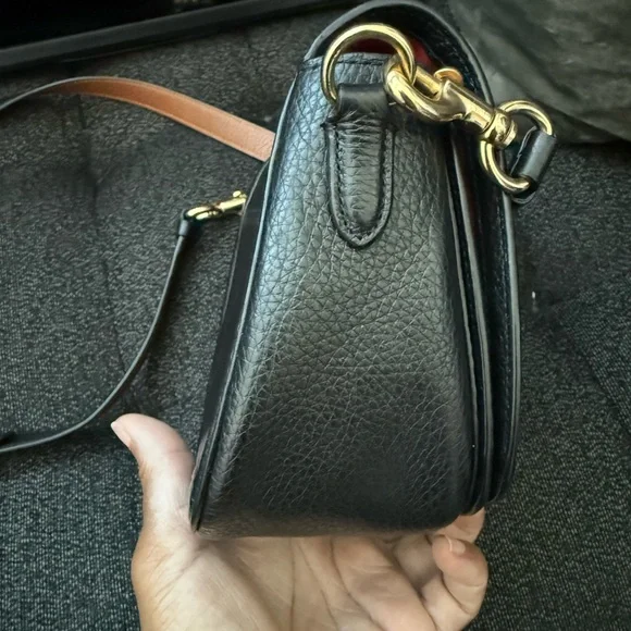 Coach Black Leather Crossbody Bag - Picture 4 of 11